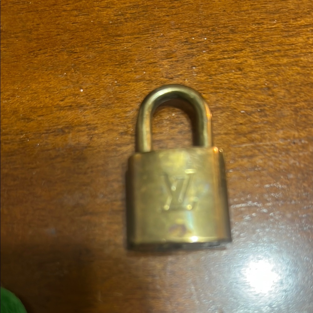 Louis Vuitton Gold Padlock